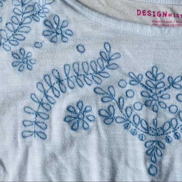 WHITE TOP FOR GIRLS - Sz L - Picture 3 of 7